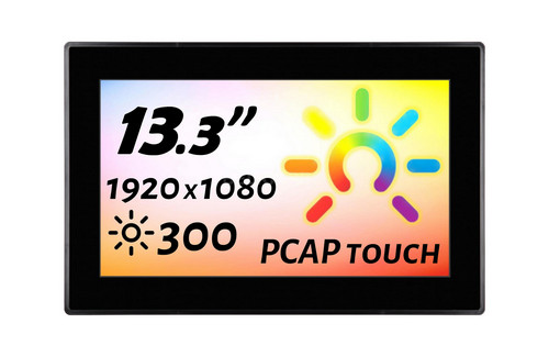 Встраиваемый сенсорный монитор 13,3 PZ133WKKE-90SPZ1-H