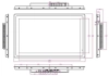 Встраиваемый сенсорный монитор 21,5" Lilliput TK2150-NP/C/T